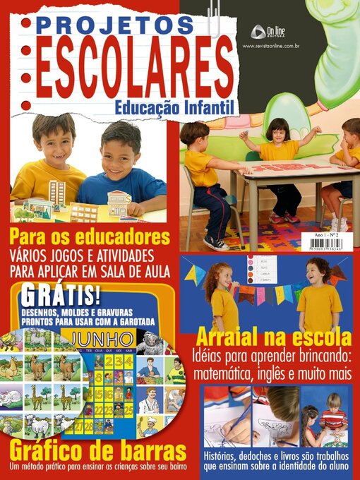 Title details for Projetos Escolares - Educação Infantil by Online Editora - Available